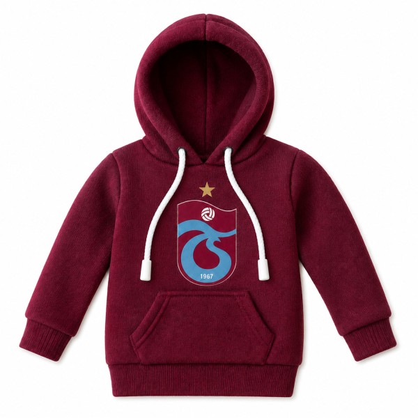 Trabzonspor Mini Hoodie Schaltknüppel Abdeckung Schalthebel Hoodie Bordo Rot Auto Schaltknauf Univer