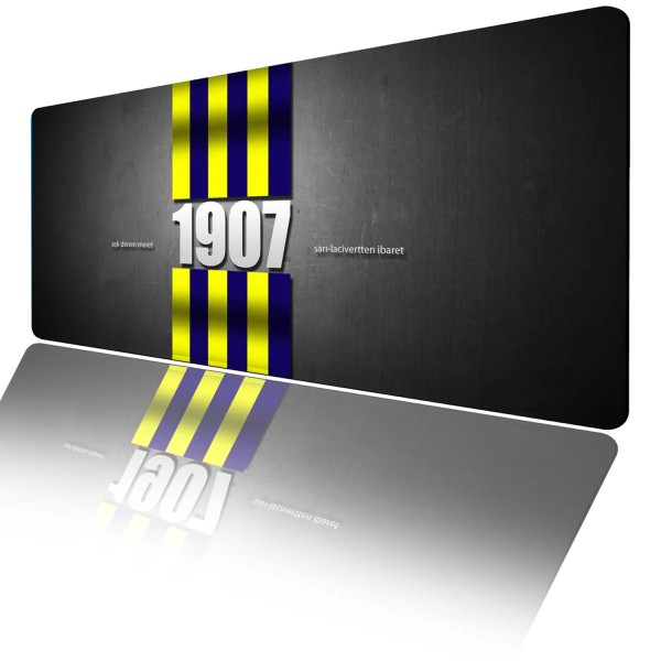 Fenerbahçe 1907 Gaming Mauspad XXL – Rutschfestes Schreibtisch Pad 70x32 cm