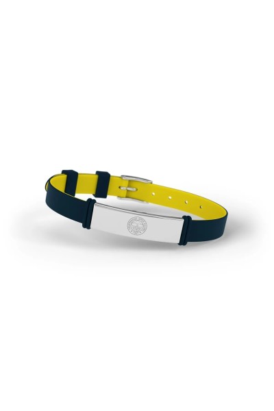 Fenerbahçe Fan-Armband – Offiziell lizenziert, Gelb-Blau, verstellbar