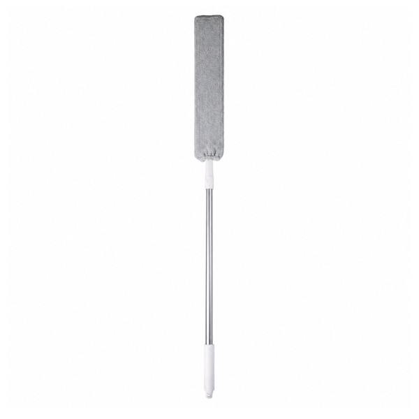 Staubwischer mit Mikrofaserbezug, ausziehbar 110–155 cm, Flachwischer für Möbel