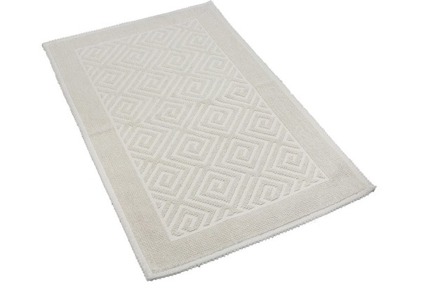 Kilim Outdoor Teppich Beige Labyrinth Design